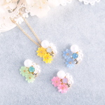  花香のネックレス　全４色