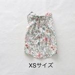 [犬服] XSサイズ 完成品 チワワ　　　　　　　　　　　お花畑 キャミソール ワンピース 背中開き バックオープン