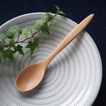 ★初作品-オノオレカンバのスプーン（ミネバリ1）長さ19.5cm