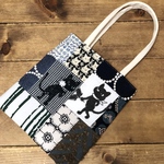 1点のみ　pjcクロッチくんとミナペルホネンhandmade　パッチワークトートバッグ
