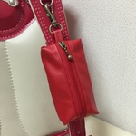 赤無地ランドセル用キーケース