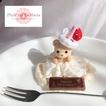 シルバニアファミリー服　赤ちゃん用ドレス　スイーツコレクション　バースデーケーキ＆小物セット