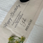 誕生日タペストリー　横　ハンドメイド