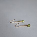 カレンシルバーとペリドットのピアスorイヤリング