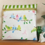 ＜ご依頼品＞インコのビニコサニタリーポーチ 
