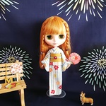 22センチドール用浴衣