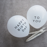 バースデー バルーン 風船 誕生日 Happy Birthday ハーフバースデー 百日 祝い