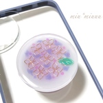 【再販2】〜紫陽花〜スマホグリップ
