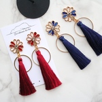 片耳〜4colors.和装にも◎大人カラーのタッセルピアス【再販開始】