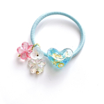 【キッズ☆】人魚姫のヘアゴム【水色☆】
