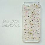 iPhone5、5s用 押し花のiPhoneケース -  Flower Fairies -