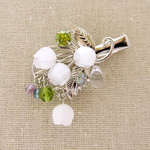 スズランの髪飾り