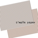 Simple paper_natural brown