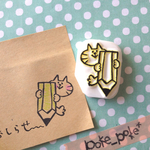 [再販]ねこ＊えんぴつ＊はんこ