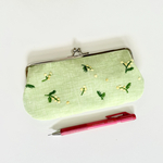 刺繍ペンケース・メガネケース〈ミモザ〉