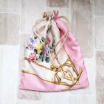 専用商品·ヴィンテージスカーフ生地・巾着袋(PK)   