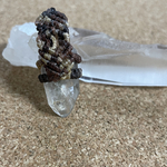 自然の息吹き宿る✳︎水晶ラフロック　ペンダントトップ