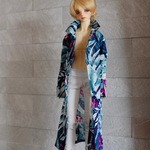 SDサイズ　ロングシャツ　紺