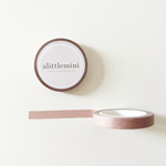 alittlemini 　７mm maskingtape　redbrown