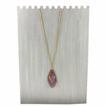 ネックレス ボード 木製 ロング 什器