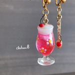 ⭐️Sale⭐️花柄レトロなトロピカルピンク　アシメ