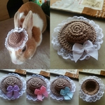 ♥再販♥清楚に可愛いコットン帽子