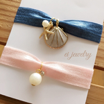 seashell *.° ヘアタイset