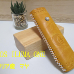 IQOS ILUMA ONE　アイコスイルマワンケース　イタリア産　イエロー刻印ら