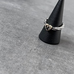Re ▽ Silver ring R79