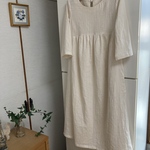 larimar様 オーダー商品　スラブダブルガーゼ　ワンピース
