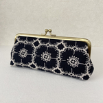 《new》ミナペルホネン がま口ポーチ ペンケース メガネケース anemone