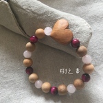 女性の運期を上げる♡ピンクタイガーアイのブレスレット
