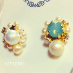 ［輝く水面と、煌めく一等星］ピアス