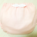 【再販16】天使の羽がとってもキュートなBabyブルマ(ピンクストライプ)