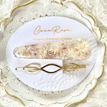 flower garden hair clip             ピンク　お花をぎゅっと詰め込んだヘアクリップセット♡