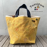 tuttifun＊irodori  stitch  黄色バック