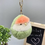 とべ！まんまるインコキーホルダ(コザクラインコシーグリーン)