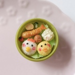 お弁当(にわとり&ひよこ) マグネット