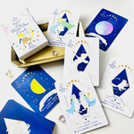 月と星と星座のカード『hosi7キャットムーンスターオラクル』