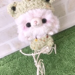 sale♡かわいすぎるカエルの着ぐるみうさぎちゃん あみぐるみ