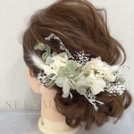 結婚式/成人式/ブライダル/浴衣/和装 ヘアアクセ　髪飾り ヘッドドレス ウェディング 106