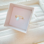 Turquoise Blue Set Ring