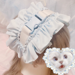サブカルヘッドドレス໒꒱babyblue♡即購入OK サブカル コンカフェ