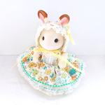 【hosi-kanade様専用】☆お花摘み☆　シルバニア　ワンピース　2点セット