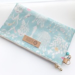 LIBERTY　リバティ　Yoshie　2015SS　ヨシエ＜23B＞中布・内ポケット・カードポケット付きポーチ　★通帳ポーチに♪　size：19×11cm