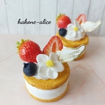 ジューシーベリーのクッキーサンド　　　　　フェイクスイーツ