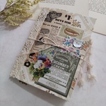 ヴィンテージ壁紙のジャンクジャーナル　おすそ分けあり！