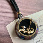 ender clock(amber)ネックレス