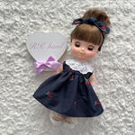 【在庫販売】2点セット さくらんぼワンピース♡メルちゃん ソランちゃん 服 ワンピース