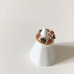 Flower ring 3set🤎🌼